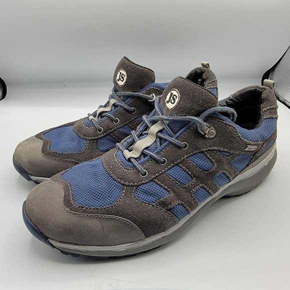 Josef Seibel Top Dry Tex Gray Blue Low Top Lace Up Outdoors Shoes Size 42